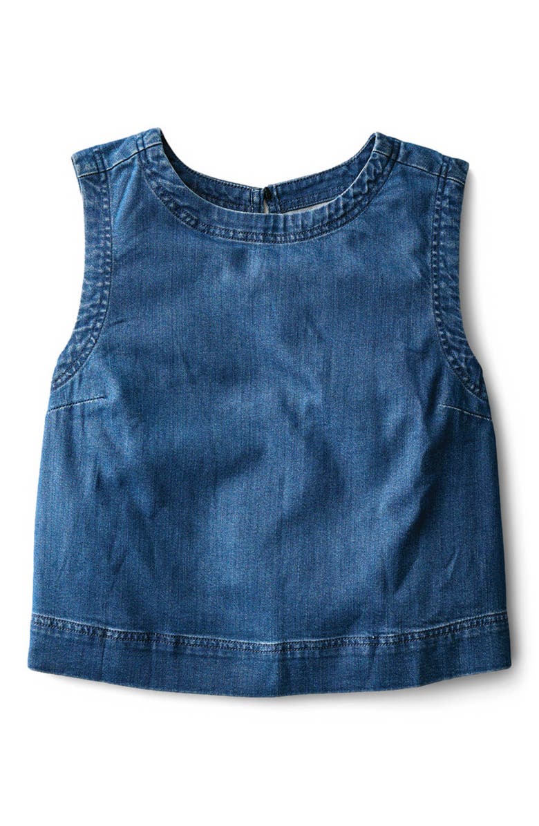 Carve Designs Susie Denim Tank, Alternate, color, Magnolia
