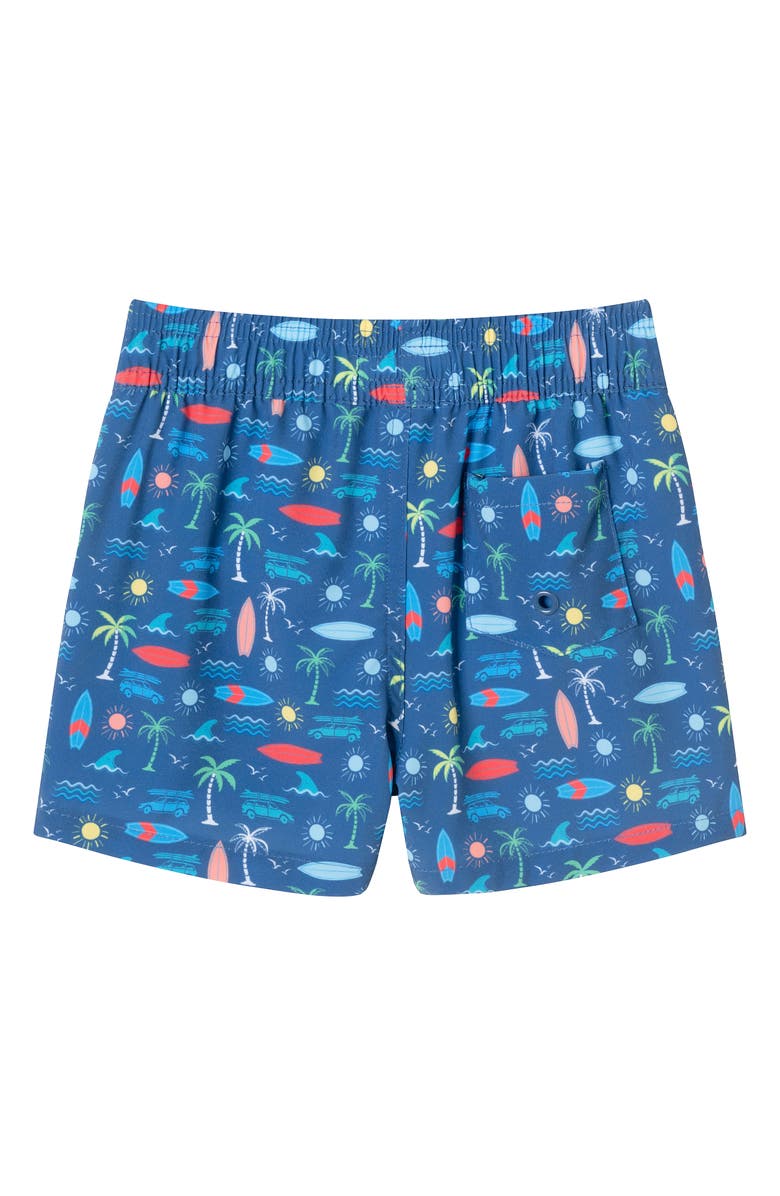 Andy & Evan Long Sleeve Two-Piece Rashguard Swimsuit, Alternate, color,