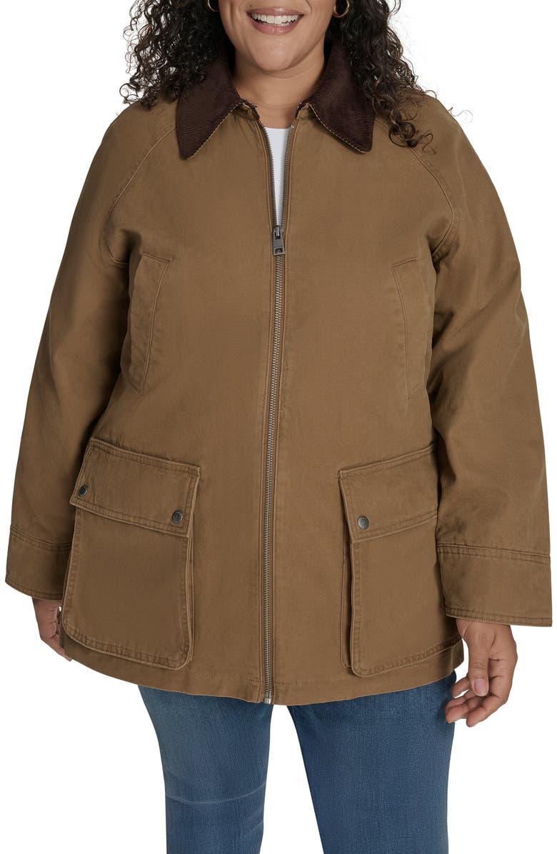 Levi's<sup>®</sup> Four Pocket Barn Jacket, Main, color, Cognac