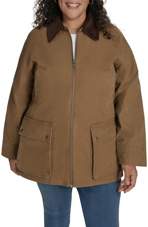 Four Pocket Barn Jacket (Plus)