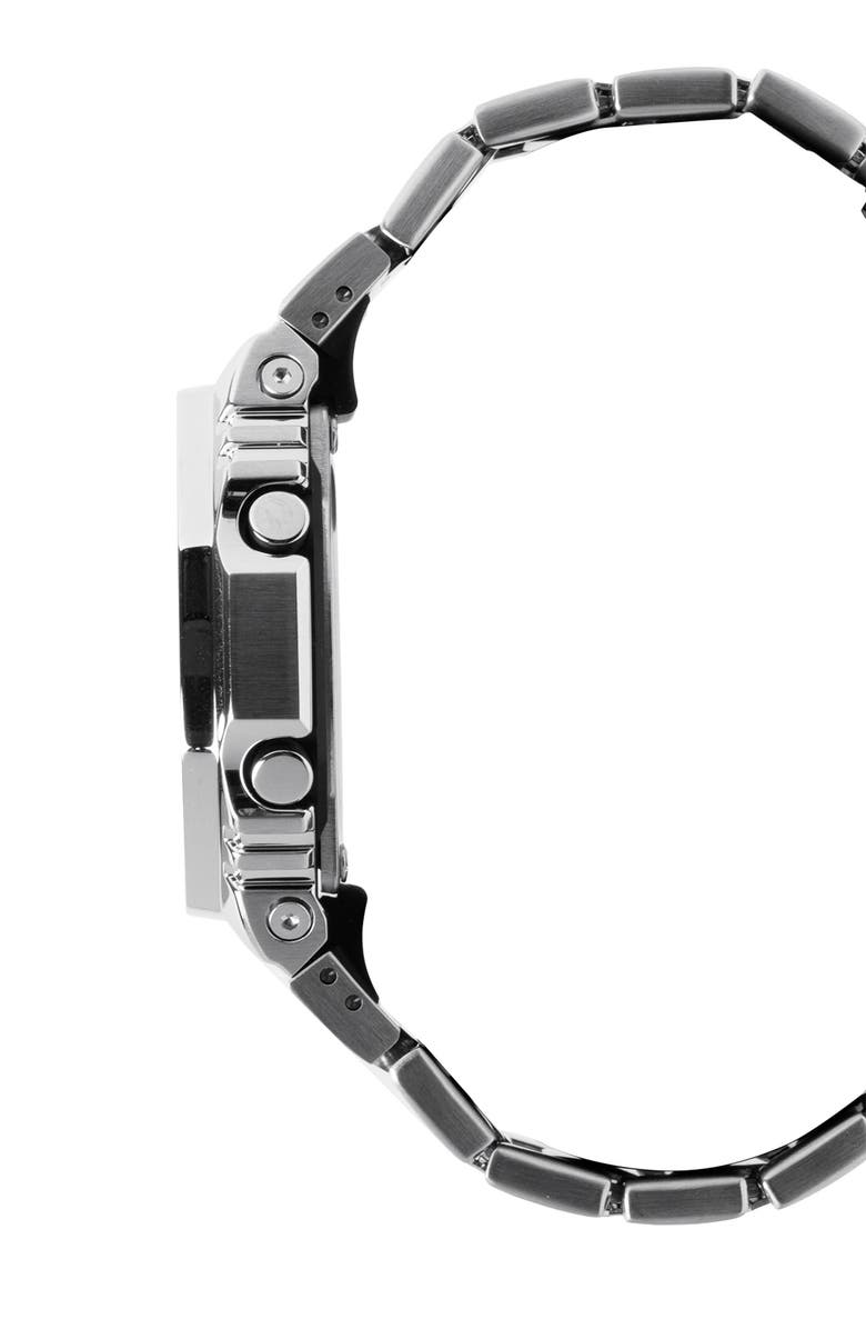 G-SHOCK 2110 Series Analog-Digital Watch, 49.3mm, Alternate, color, Silver