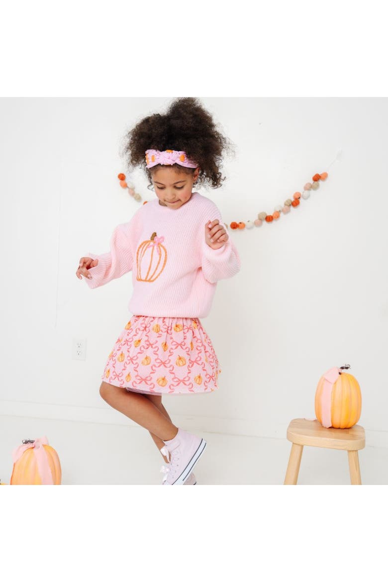 Pumpkin Trellis Tutu, Alternate, color, Pink