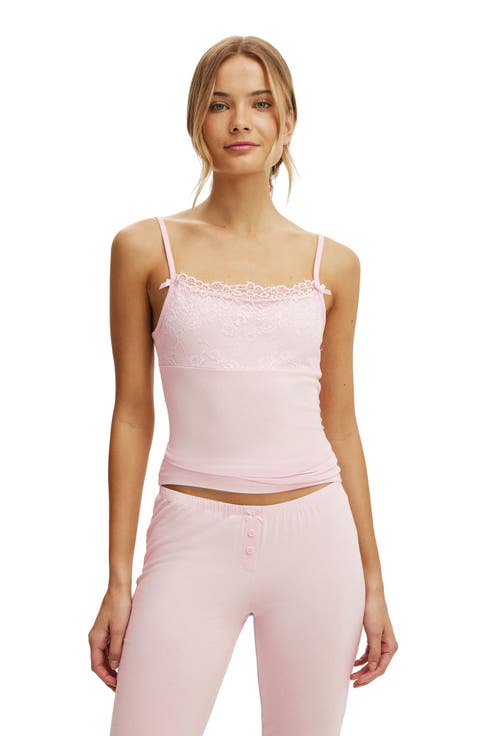 Women's Dreamy Soft Lace Overlay Cami