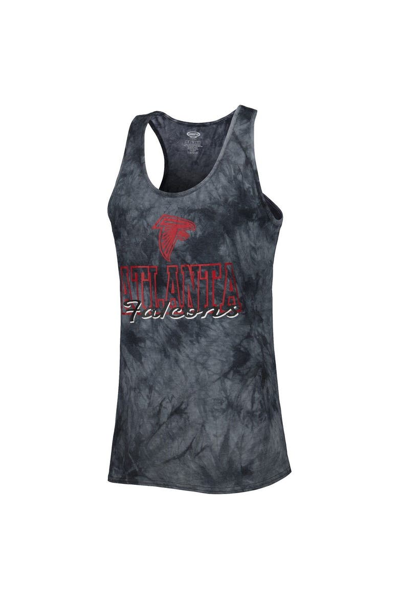 Women's Concepts Sport Charcoal Atlanta Falcons Billboard Scoop Neck Racerback Tank and Shorts Sleep Set, Alternate, color, Charcoal