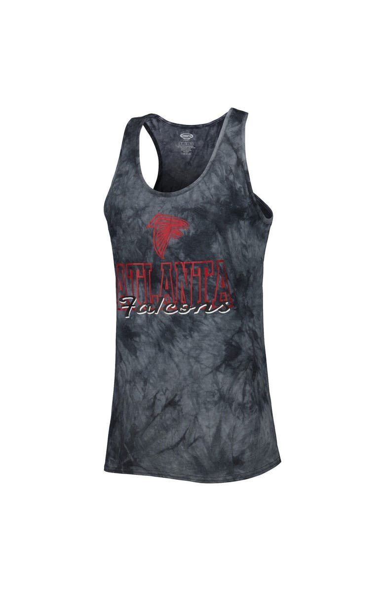 CONCEPTS SPORT Women's Concepts Sport Charcoal Atlanta Falcons Billboard Scoop Neck Racerback Tank and Shorts Sleep Set, Alternate, color,