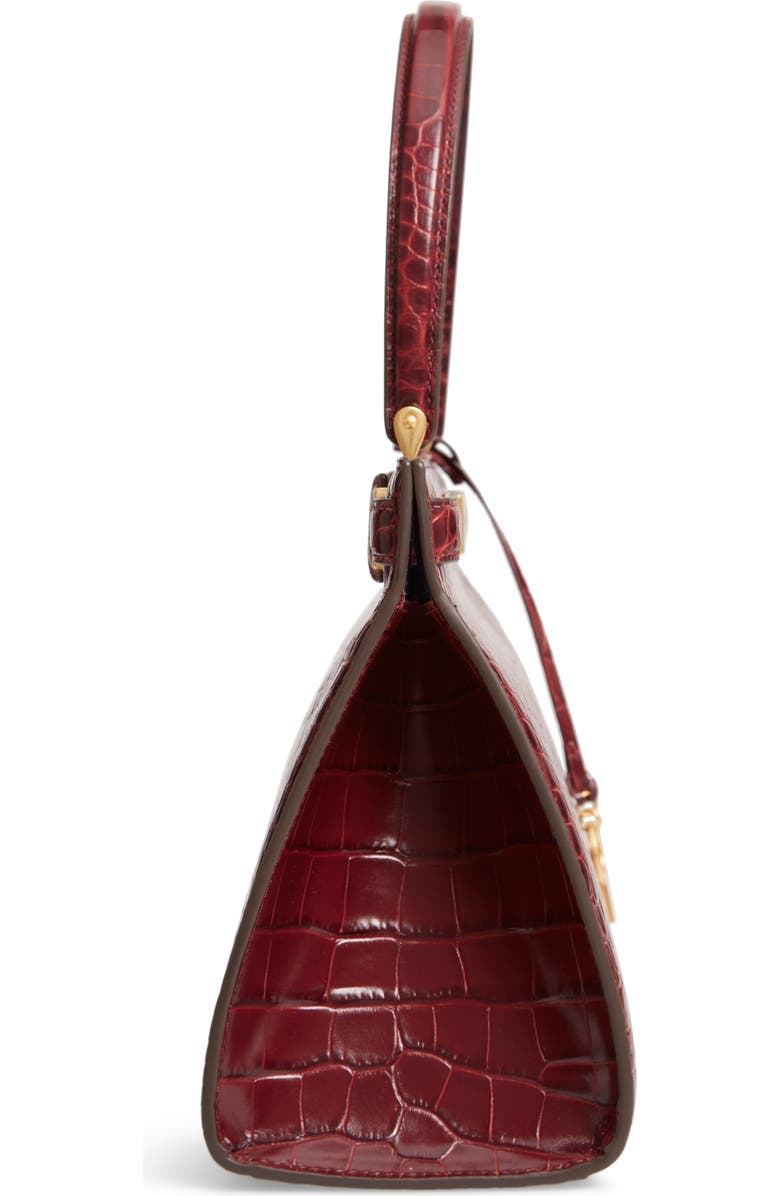 Tory Burch Lee Radziwill Leather Satchel, Alternate, color,