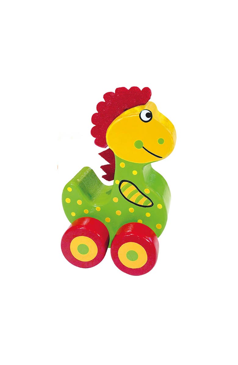 ORANGE TREE TOYS First Dinosaurs 3 Hand Painted Wooden Dinos Ages 1+, Alternate, color, Multicolored