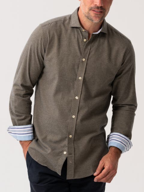 Button Up Collared Shirt