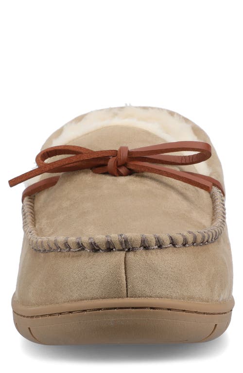 Vance Co. Vance Co Hayden Faux Fur Lined Slipper In Neutral