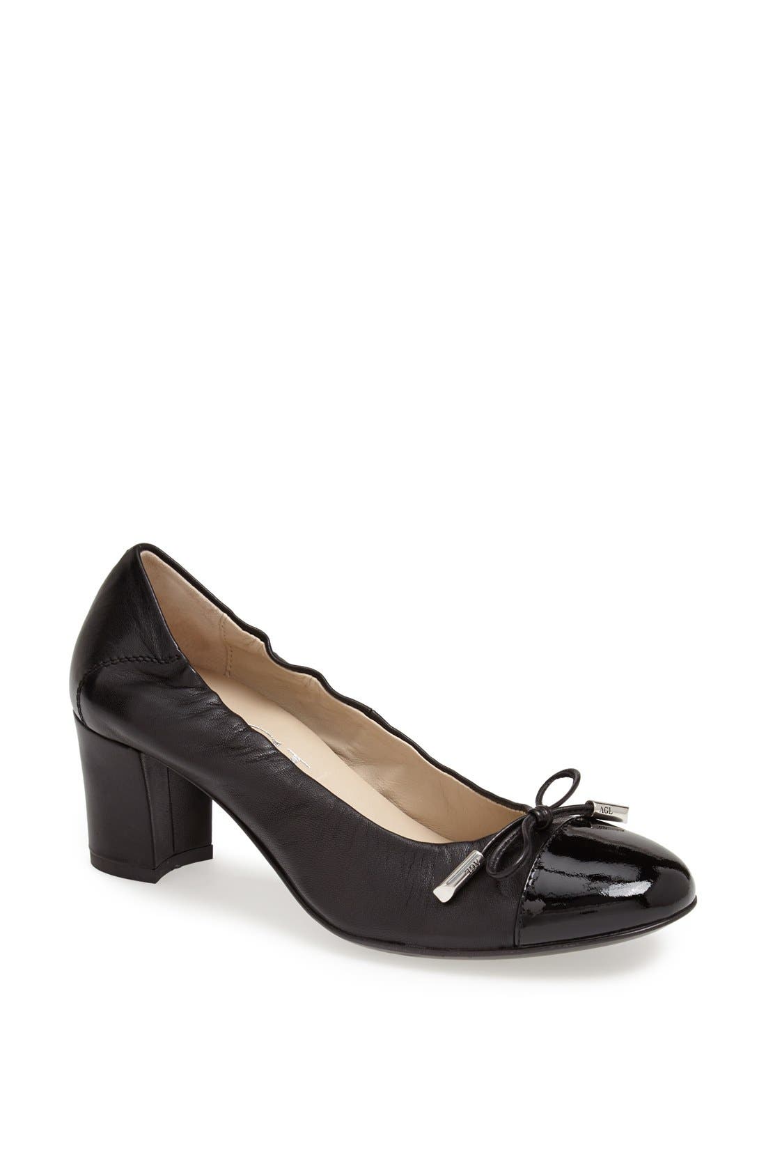 Attilio Giusti Leombruni Stretch Pump, Main, color, BLACK