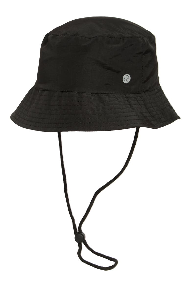 Twill Bucket Hat, Main, color, BLACK