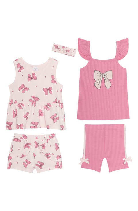 5-Piece Bow Outfit Set (Baby)