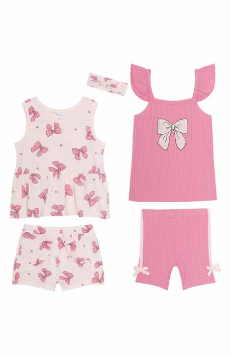 PL Baby by Petit Lem 5-Piece Bow Outfit Set