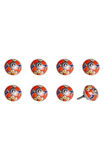 Kinetic 8-pack Knobs In Orange Ribbon