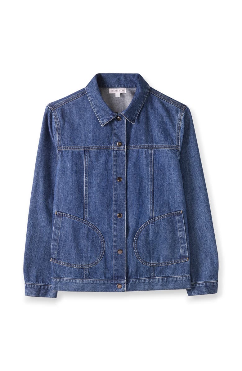 Celtic & Co. Denim Western Jacket, Alternate, color,