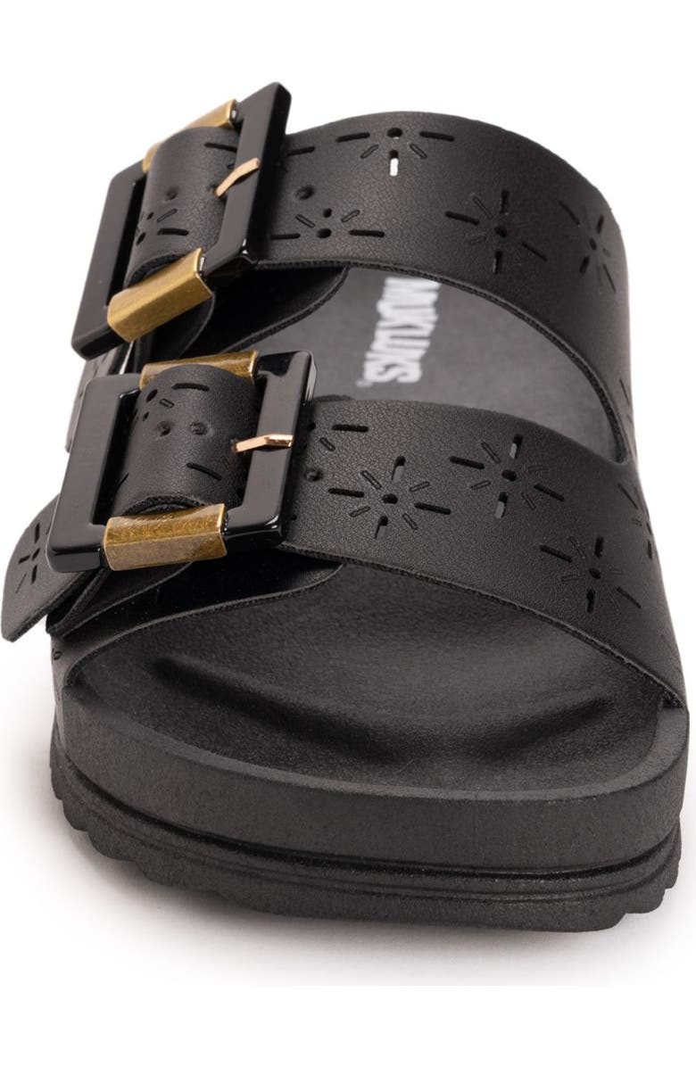 MUK LUKS Women's Grand Cayman Sandal, Alternate, color, Black Motif