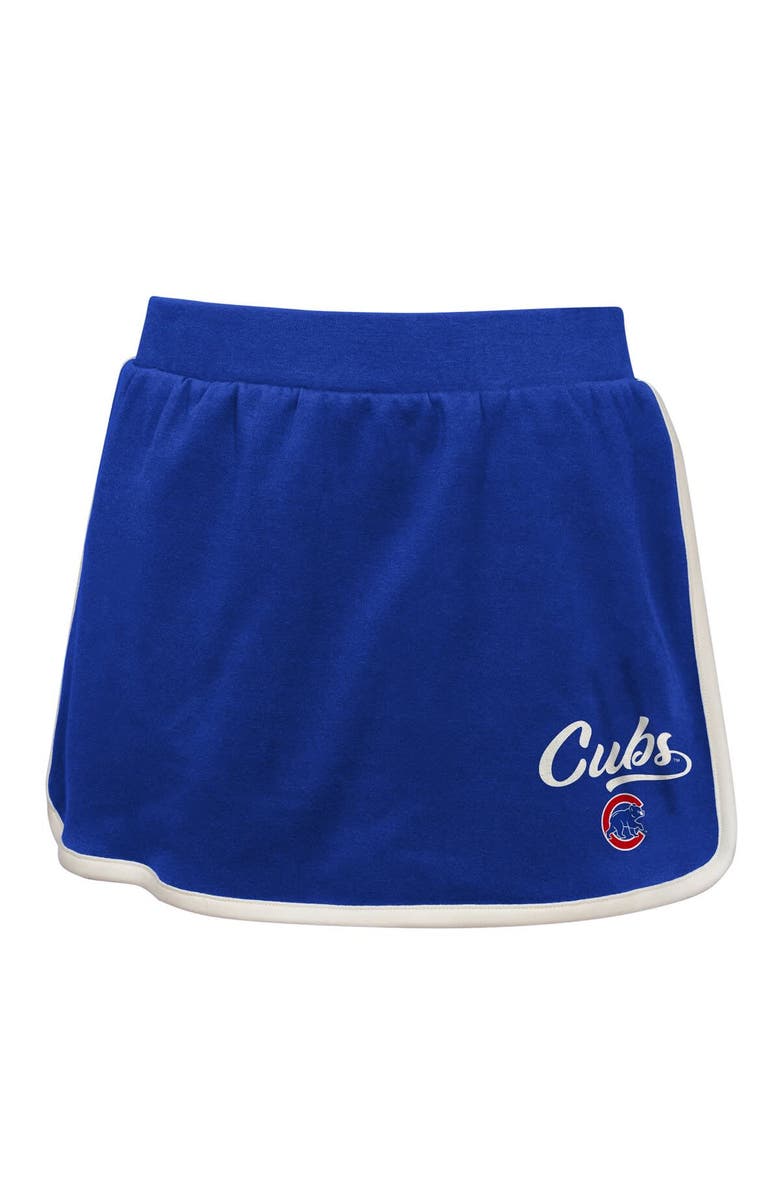 Outerstuff Girls Youth Royal Chicago Cubs Base Trainer Johnny Polo and Skort Set, Alternate, color, Royal
