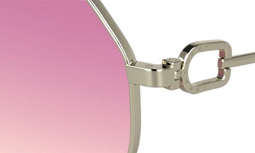 Longchamp Le Foulonné 52mm Gradient Round Sunglasses