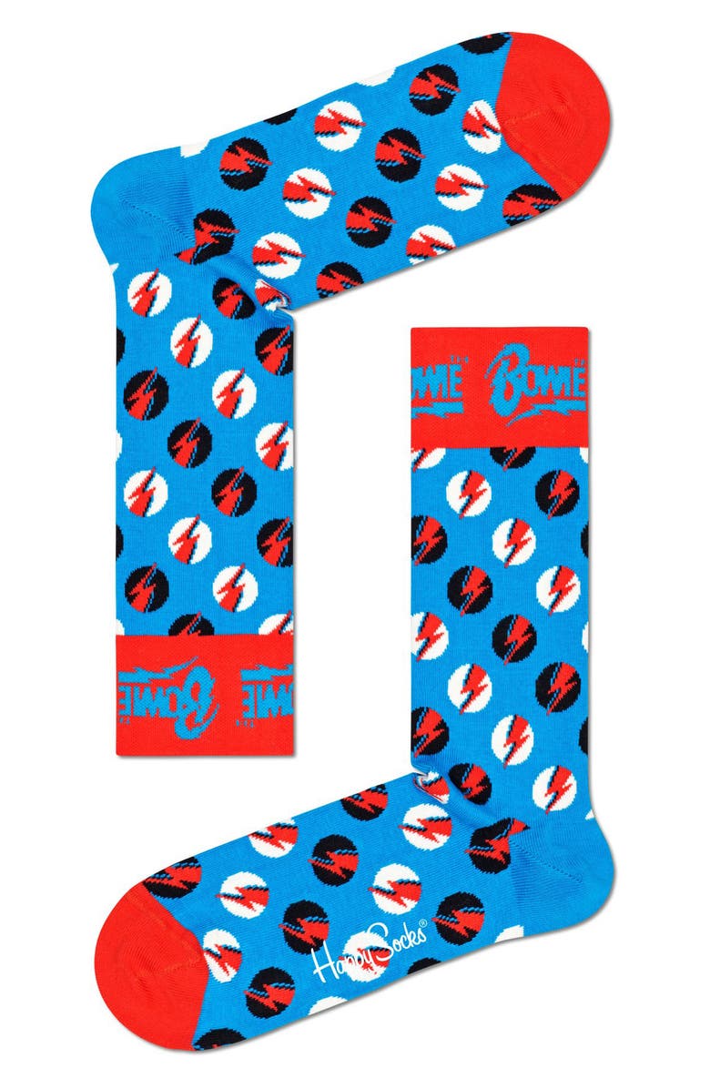 Happy Socks 6-Pack David Bowie Socks, Alternate, color, 