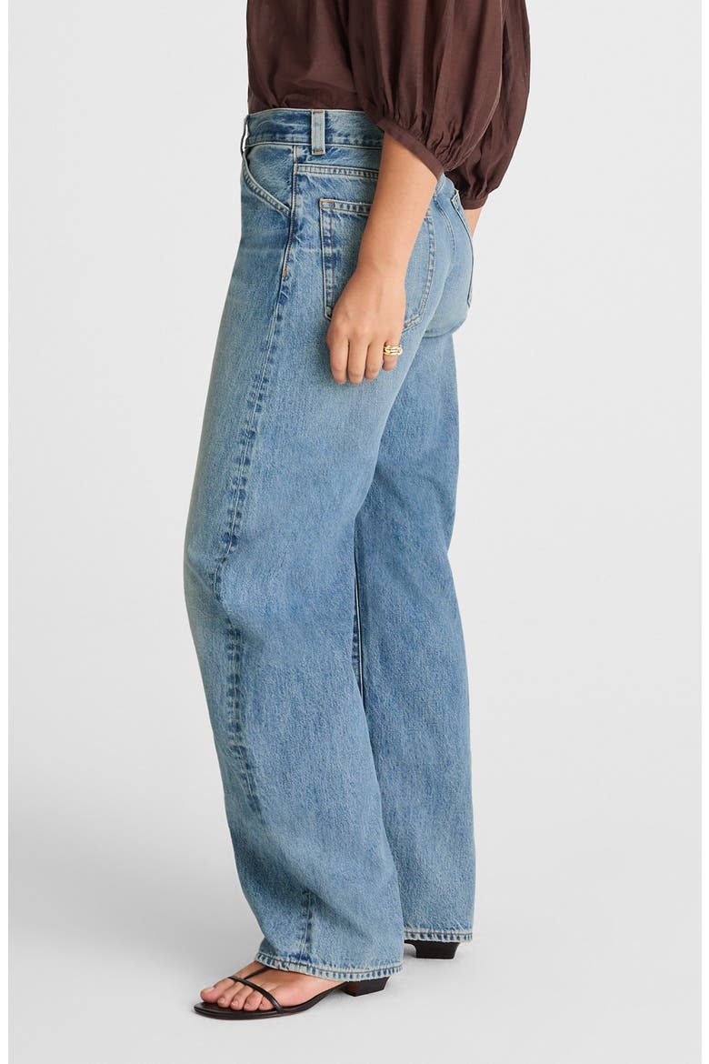 The Balloon Barrel Leg Jeans, Alternate, color, DOBBINS WASH