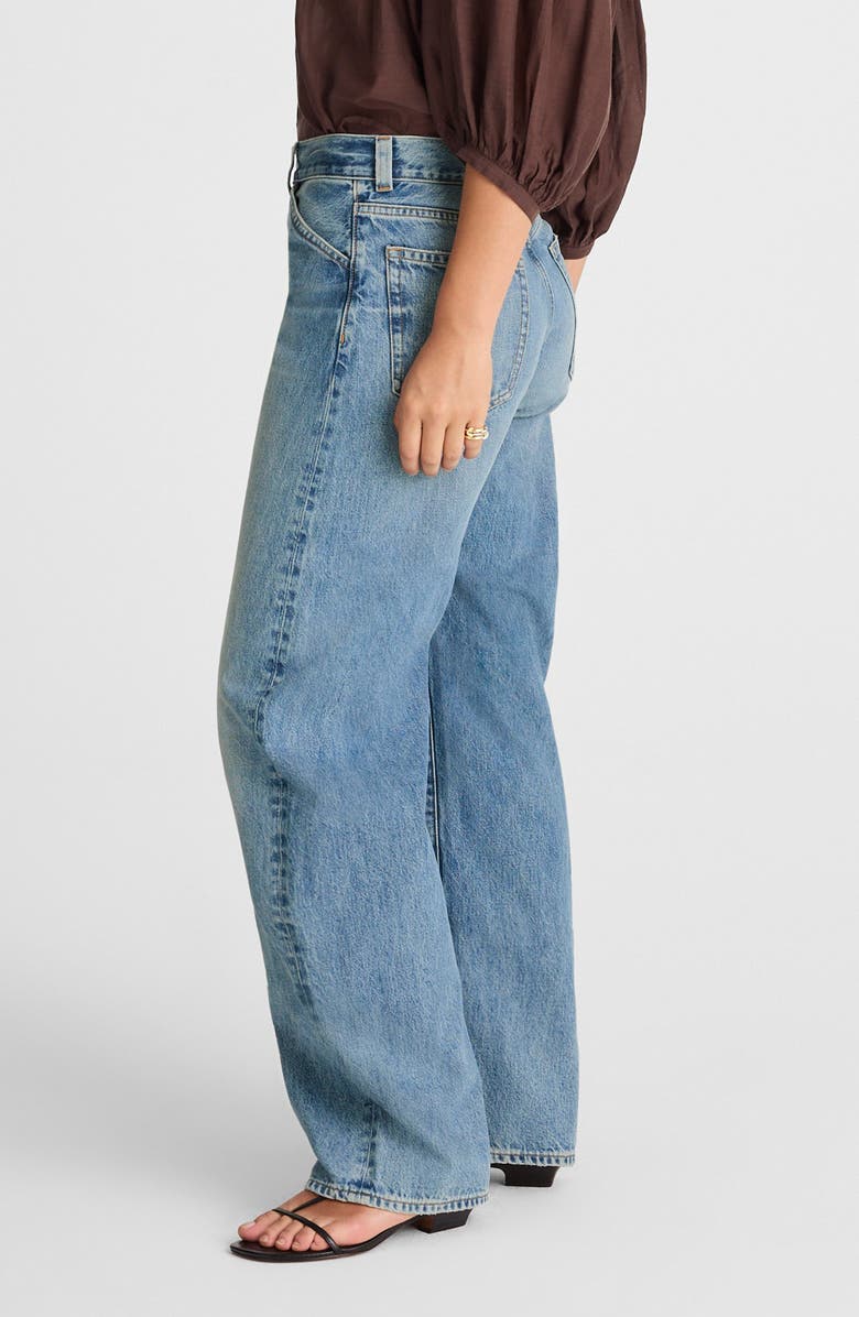 Madewell The Balloon Barrel Leg Jeans, Alternate, color, Dobbins Wash