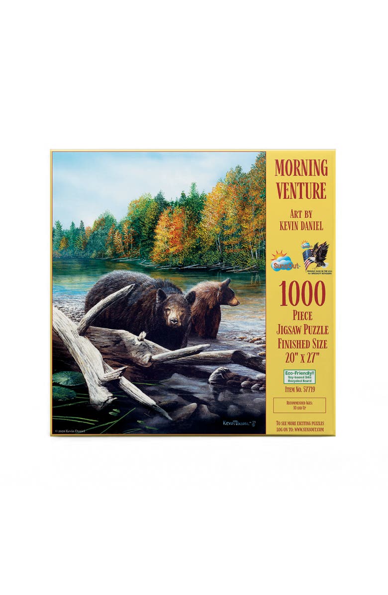 Sunsout Morning Venture 1000 piece Jigsaw Puzzle for Adults, Alternate, color, Multicolor