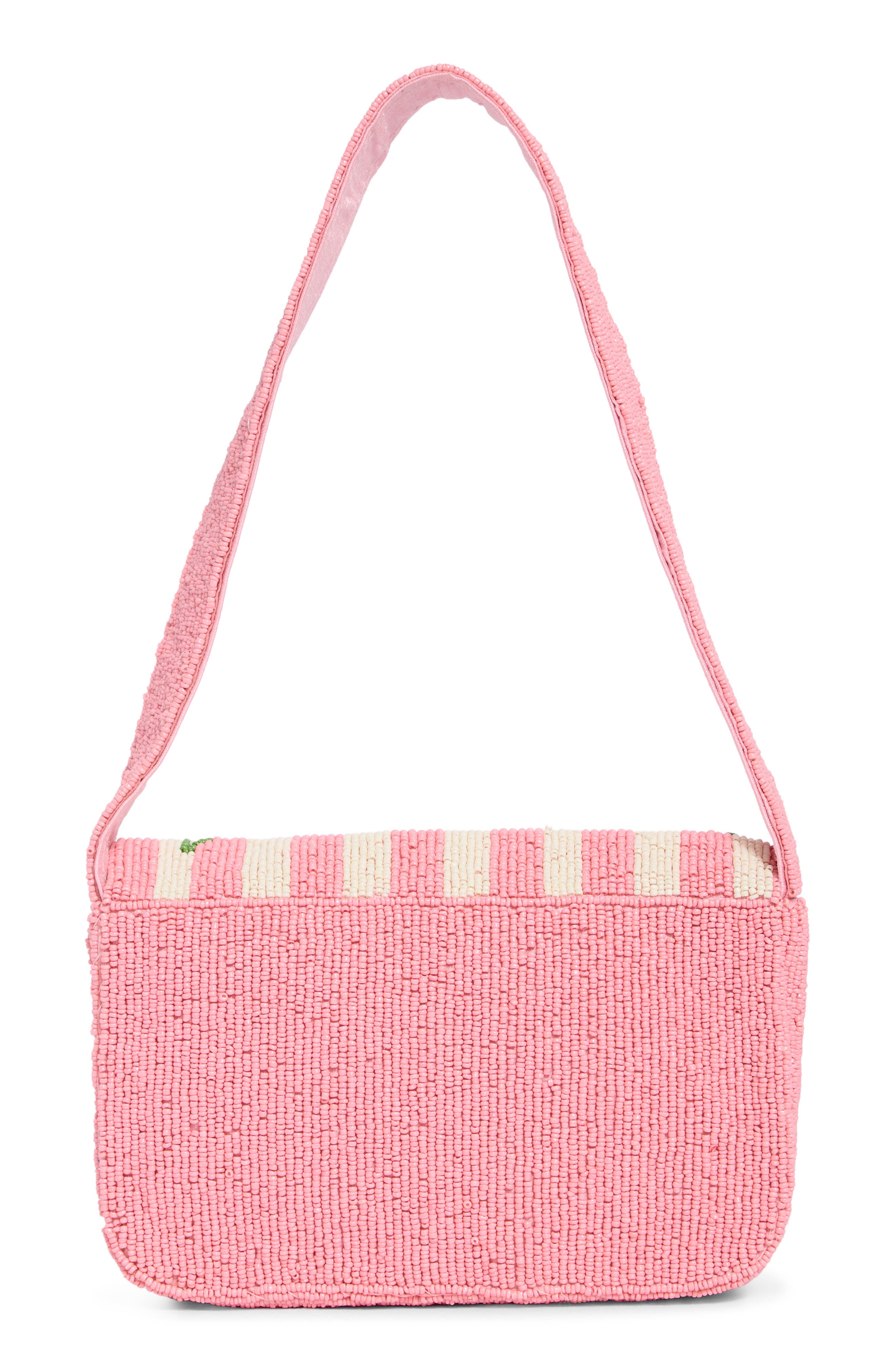 Collection XIIX Beaded Cherries Baguette Shoulder Bag, Alternate, color, Multi