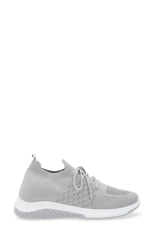 Danskin Free Knit Sneaker In Grey