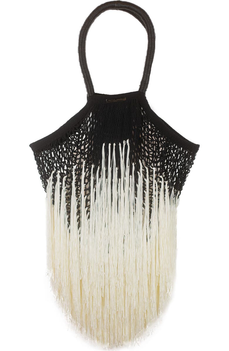 Petit Kouraj Large Fringe Shopper Tote, Main, color,