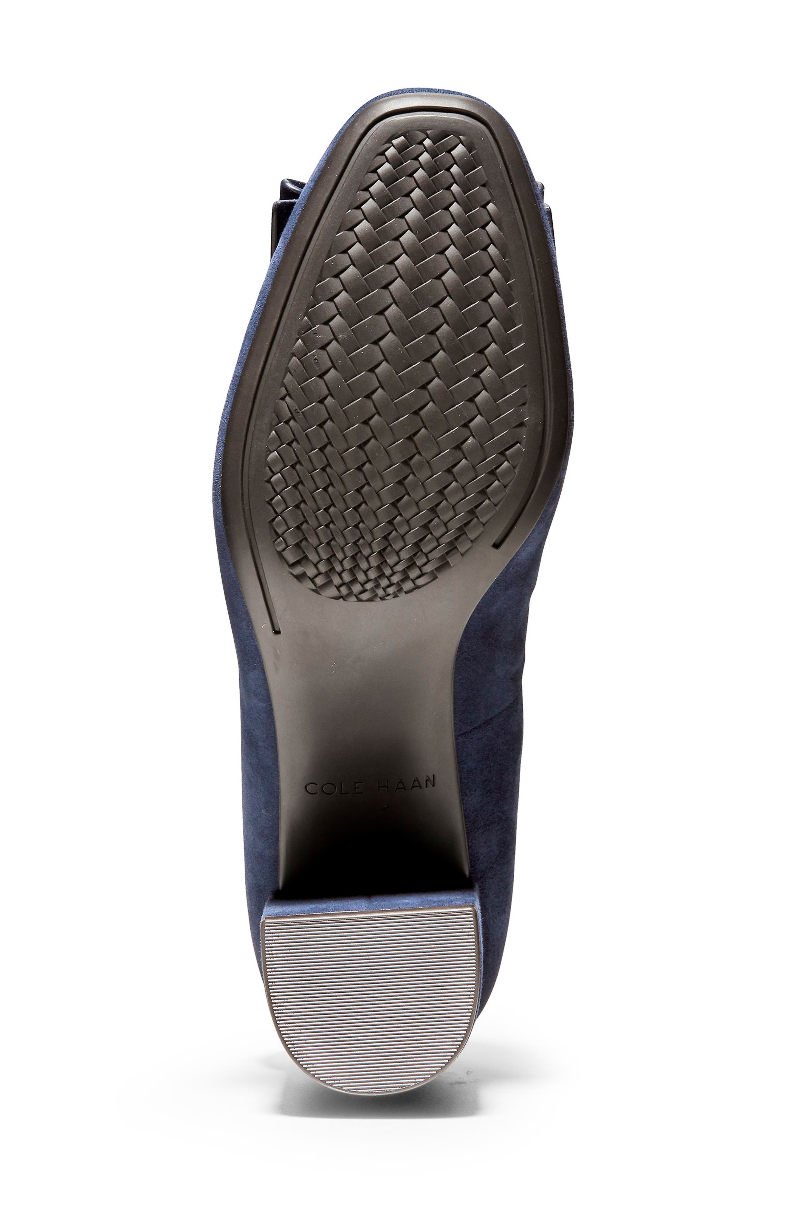 Tali Bow Pump, Alternate, color, MARINE BLUE SUEDE