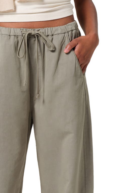 Citizens Of Humanity Aurora Cotton And Linen-blend Wide-leg Pants In Nova