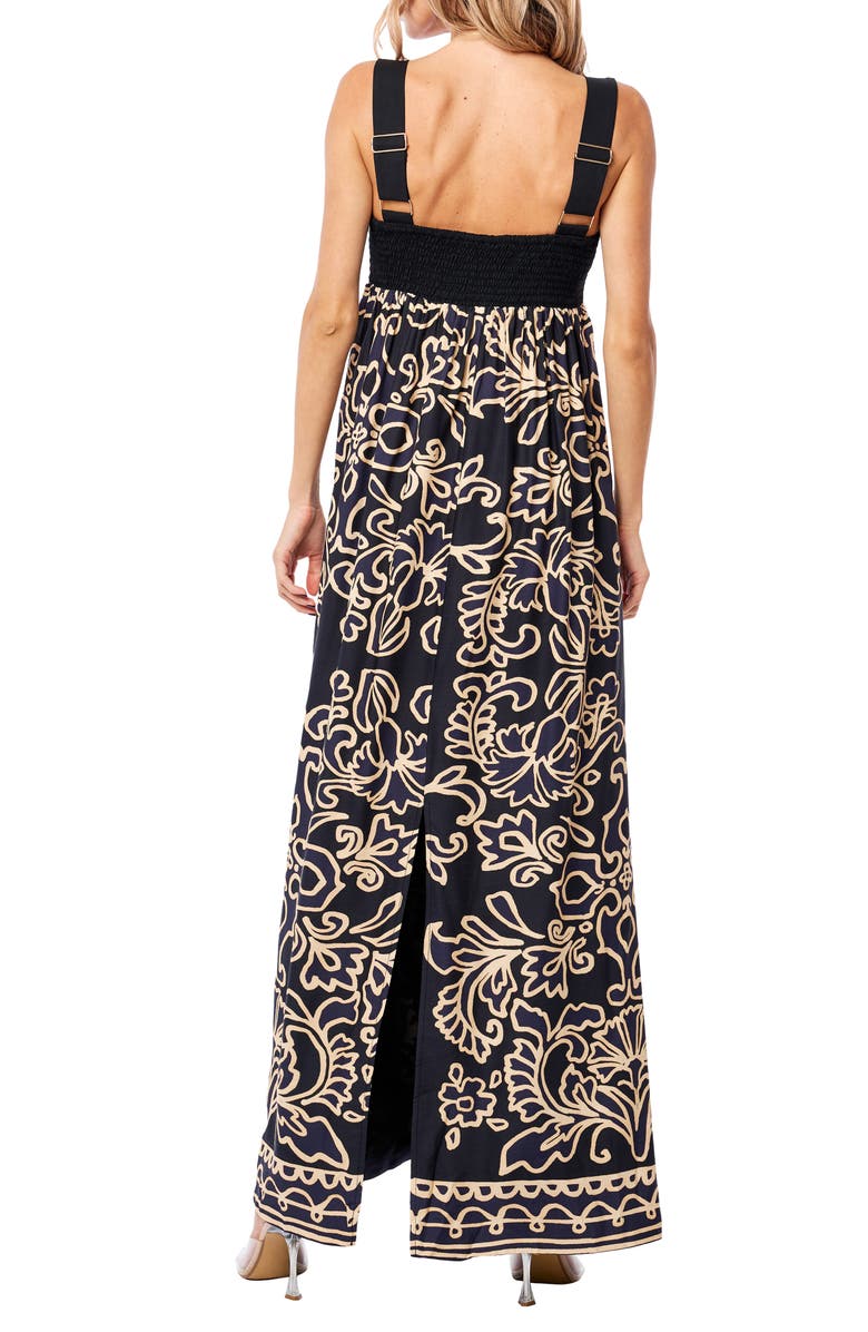 CIEBON Carini Sleeveless Maxi Dress, Alternate, color, Black