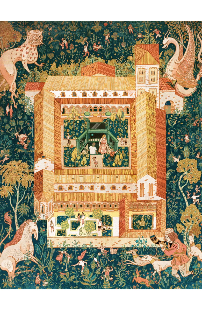 NEW YORK PUZZLE COMPANY The Cloisters 1500 Piece Puzzle, Alternate, color, NO COLOR