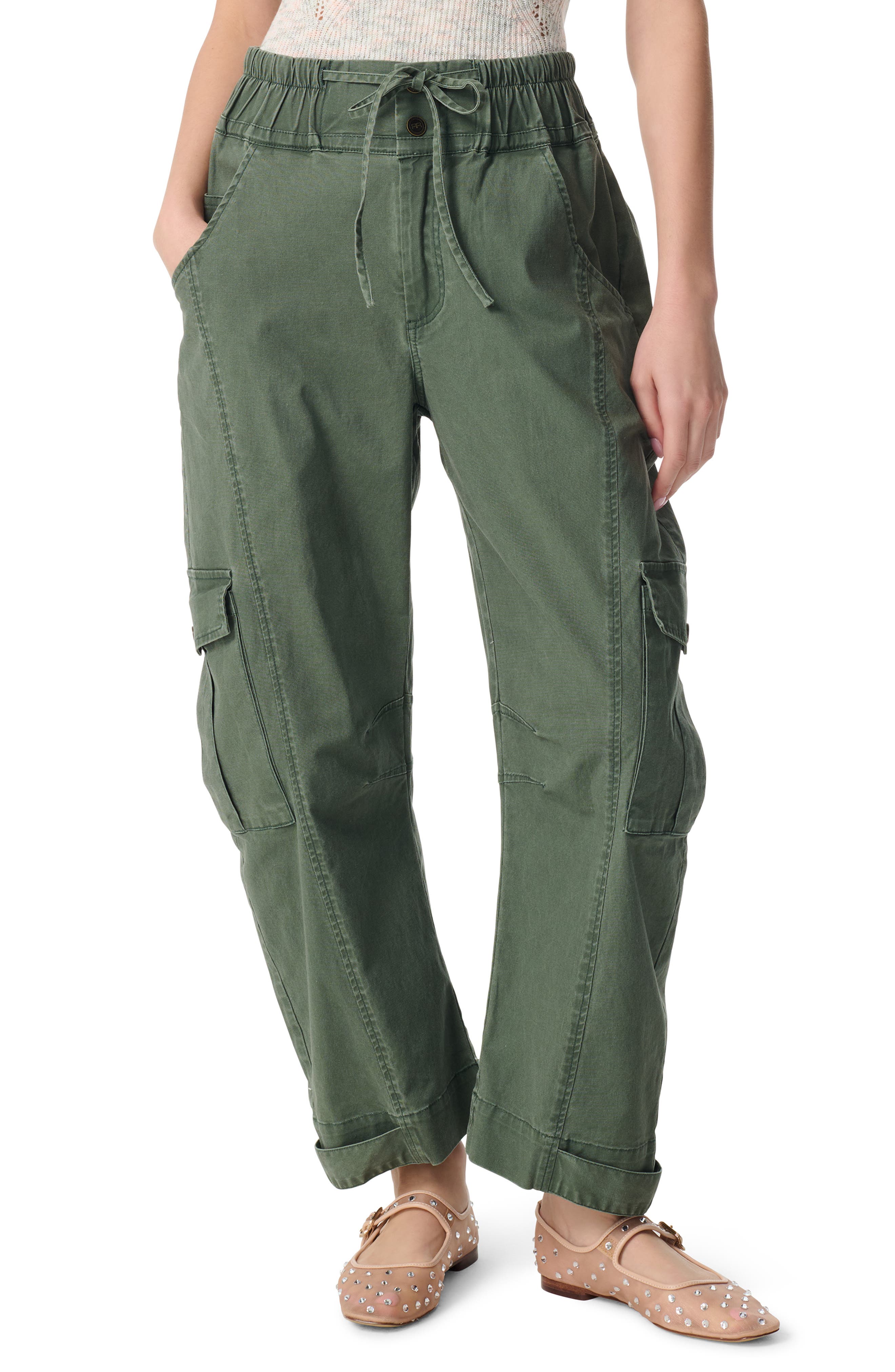 Barrel Leg Cargo Pants - image 3