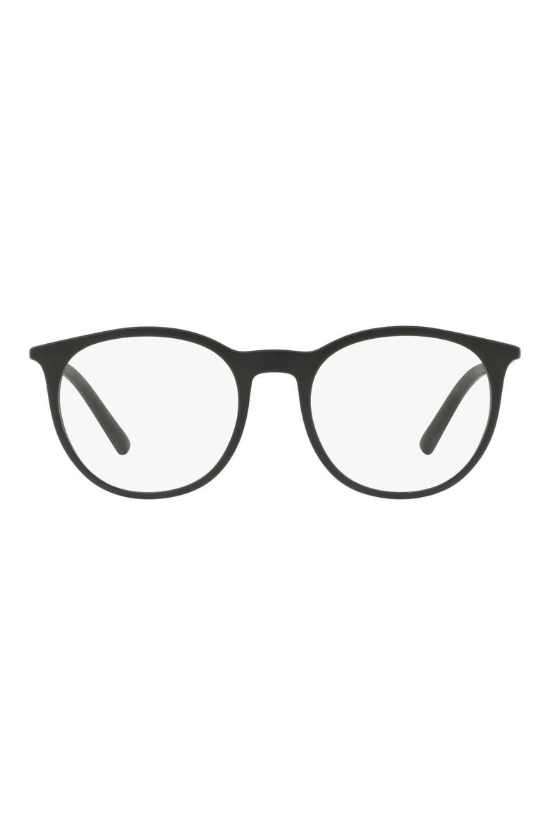 51mm Reading Glasses, Main, color, MATTE BLACK