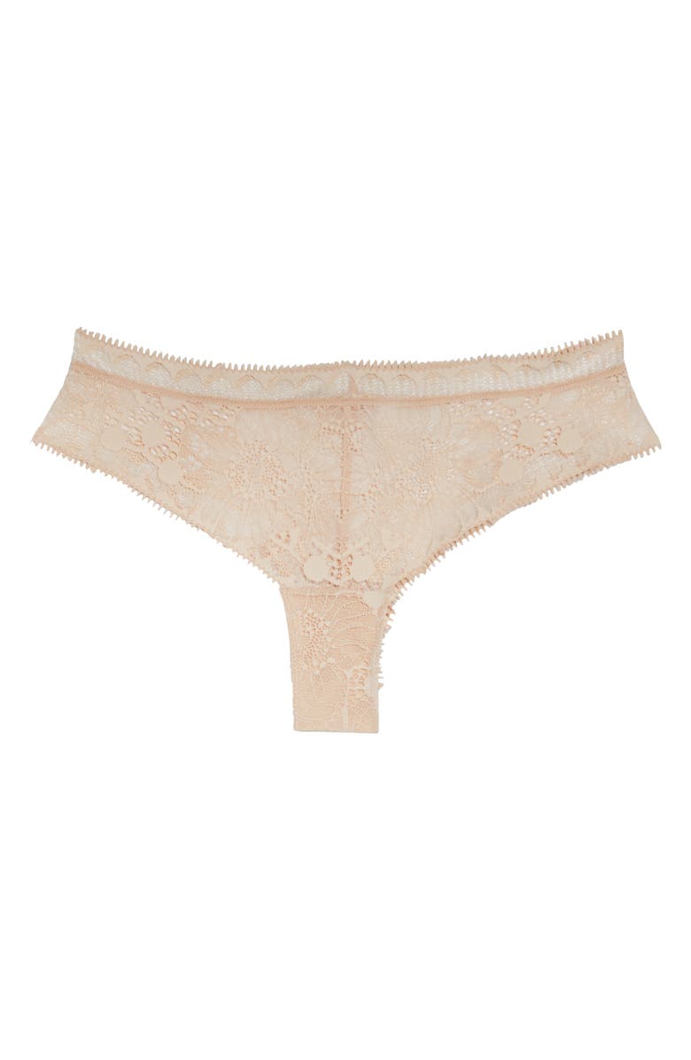 Chantelle Lingerie Day to Night Tanga, Alternate, color, Nude Blush