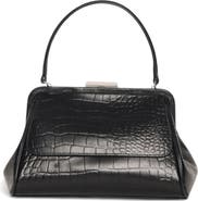 Walter Baker Rumi Small Croc-Embossed Leather Clutch