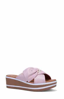 Ron White Patrika Platform Wedge Slide Sandal