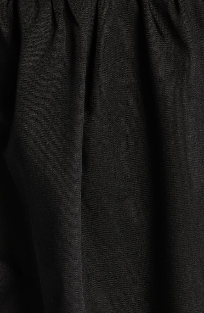 Laundry by Shelli Segal Bubble Hem Midi Skirt, Alternate, color, Black