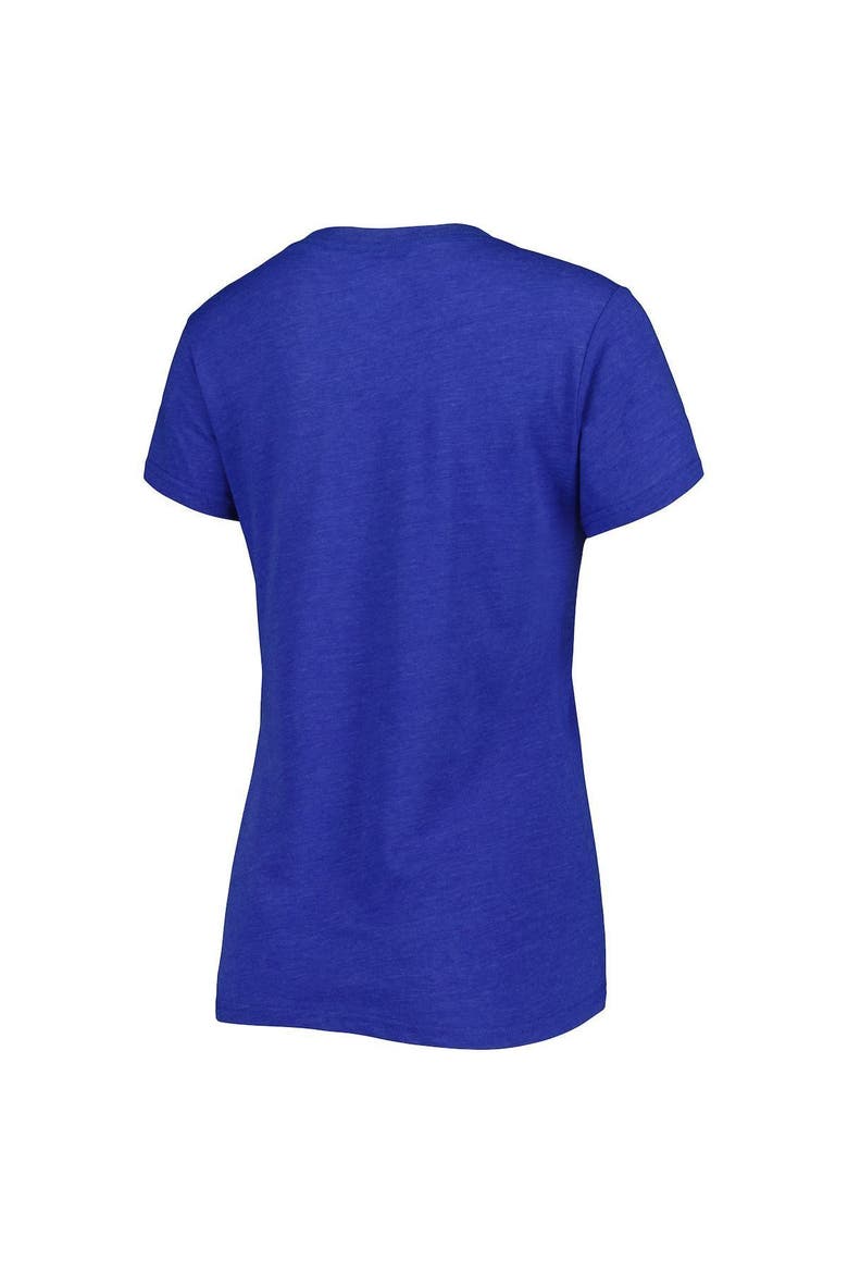 Women's G-III 4Her by Carl Banks Royal Chase Elliott Bump & Run V-Neck T-Shirt, Alternate, color, Royal