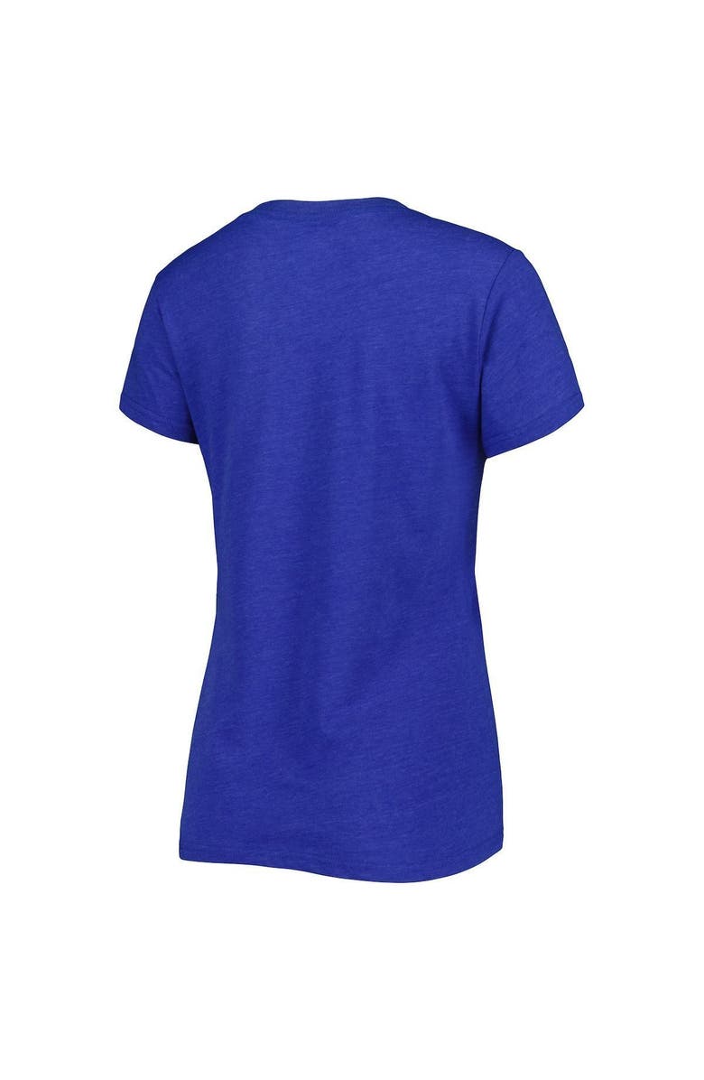 G-III 4HER BY CARL BANKS Women's G-III 4Her by Carl Banks Royal Chase Elliott Bump & Run V-Neck T-Shirt, Alternate, color, 