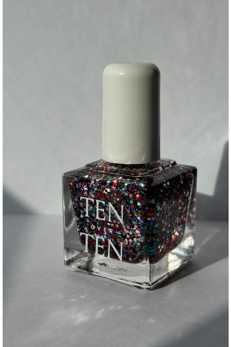 Rainbow Nail Polish Topper, Alternate, color, DEAN