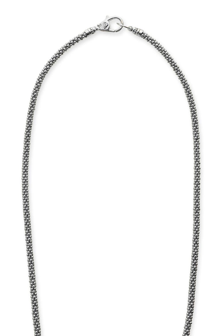 Luna Freshwater Pearl & Diamond Lux Pendant Necklace, Alternate, color, SILVER