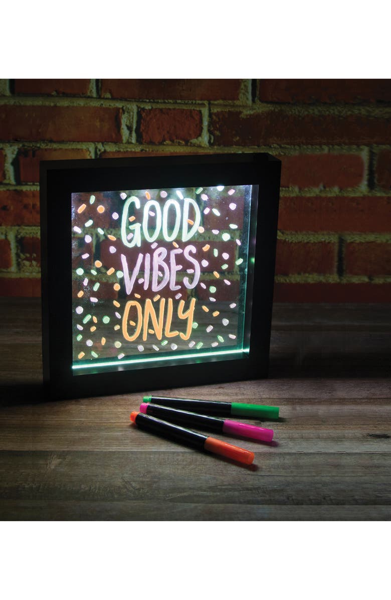 Iscream Neon Effect Frame, Alternate, color, Multi