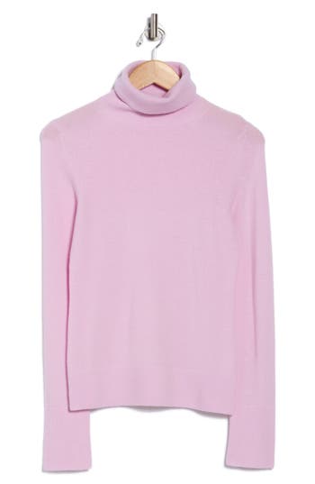 Simkhai Nuha Recycled Cashmere Turtleneck Sweater In Pink