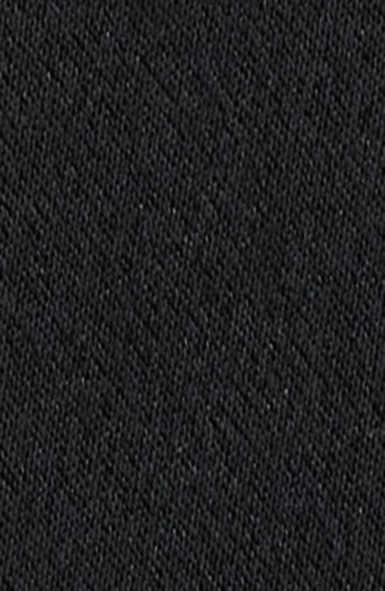 Lunya Washable Silk Button-Up Short Pajamas, Alternate, color, Immersed Black