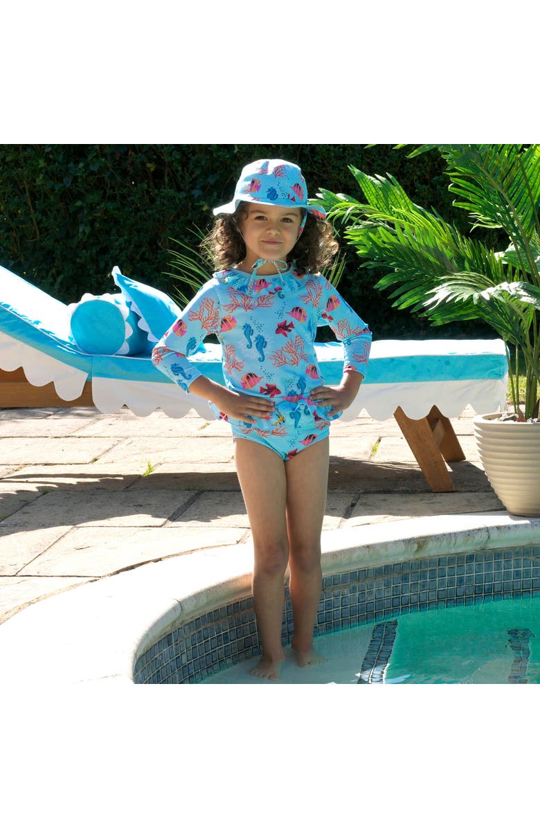 Rachel Riley Coral Reef Rashguard Set, Alternate, color,