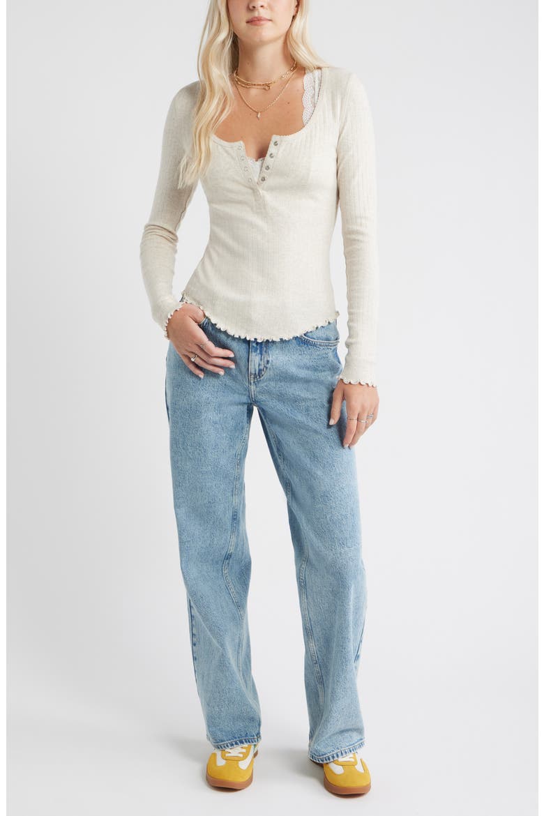 Low Rise Loose Fit Jeans, Alternate, color, WILSHIRE