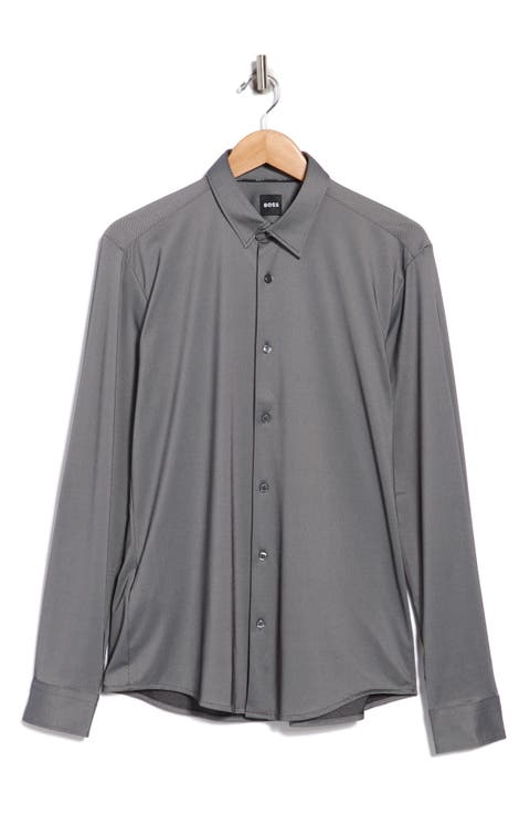 Slim Fit Roan Kent Button-Up Shirt