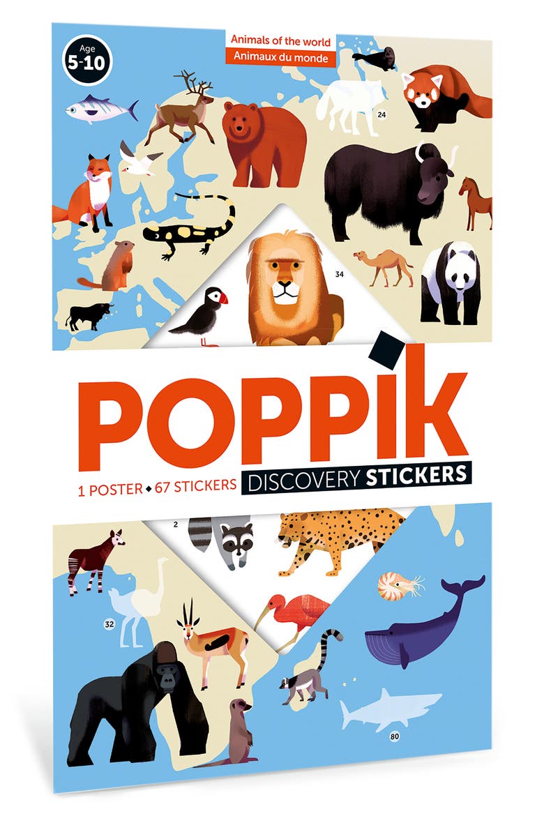 Animals Discovery Poster, Alternate, color, MULTI